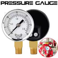 Pipe pressure gauge 0-30psi 0-2bar 40MM Diameters Pressure Gauge Plumber instrument