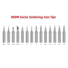 900M 1C each, Series Soldering Iron Tip Set Lead-Free Solder Irons Electric Nozzle Internal Heating Tool Bit Copper Welding